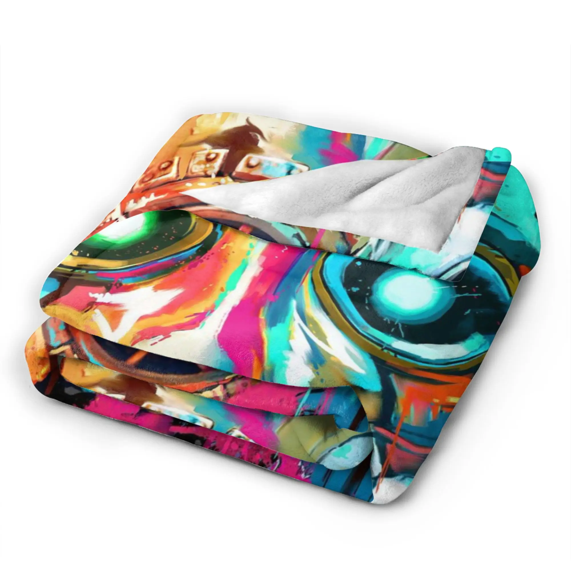 بطانية لعبة Borderlands 4 من الفلانيل الناعم هدايا مريحة رمي البطانيات لحاف #4