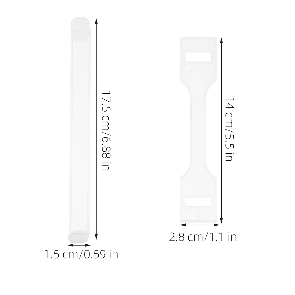 120 Sets Replacement Carton Handle Adhesive Carry Handles for Boxes Grab Transparent Pp