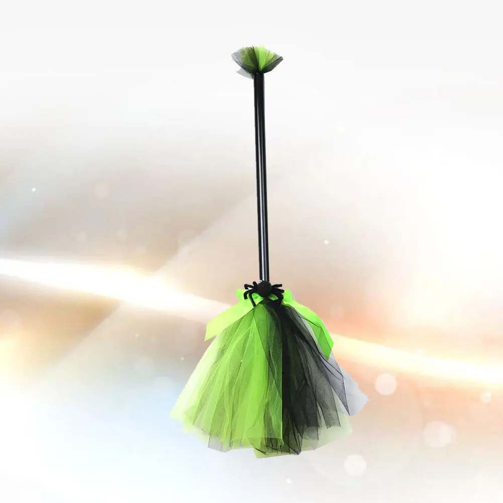 

Witch Broom Prop Halloween Fancy Decoration for Costume Parties Whisk Party Props Child