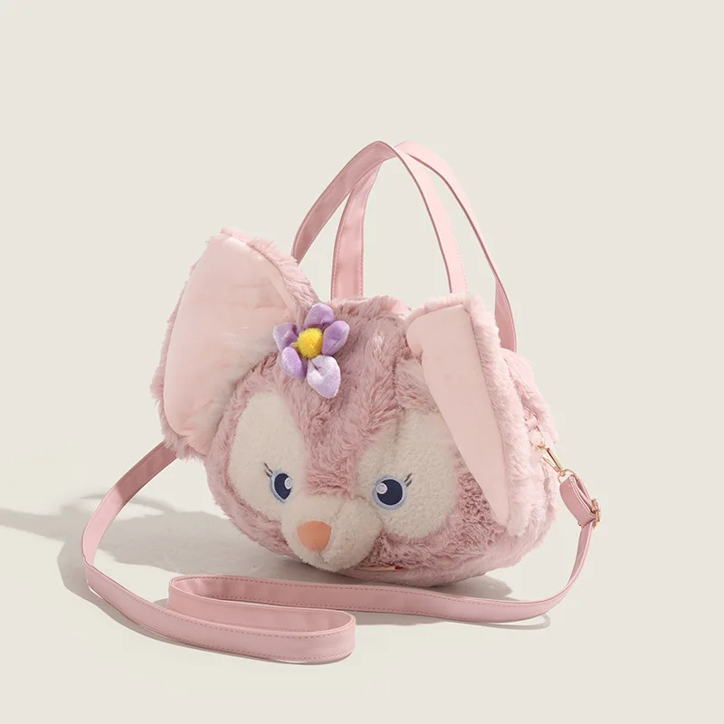 Disney-Sac à main de voyage de loisirs pour femmes, poupée en peluche de dessin animé, mode mignonne, Clochette Lingna, SR