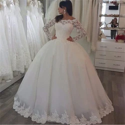 Mulheres Fora do Ombro Vestidos De Noiva Sem Mangas, Vestidos De Casamento Linha A, Forro De Champanhe, Apliques De Tule, Querida, Sexy, ZJ9135