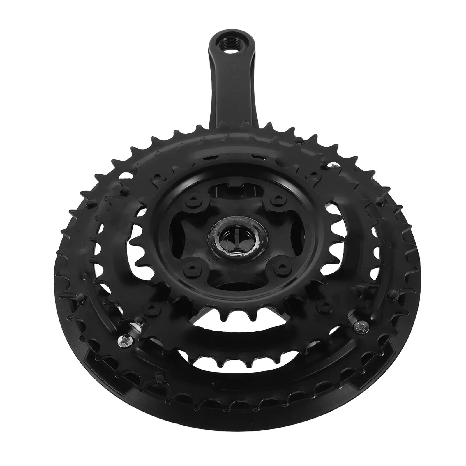 

Bicycle Crankset Square Taper Mountain Bike Cranksets Right Arm Folding Road Bikes Carbon Steel Plastic Compatibility