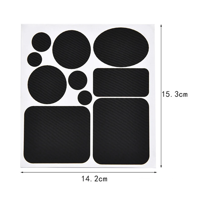 Self Adhesive Black Patches For Down Jackets Pants T-shirt Clothes Repair Washable Patch Raincoat Umbrel Cloth Tent Sticker