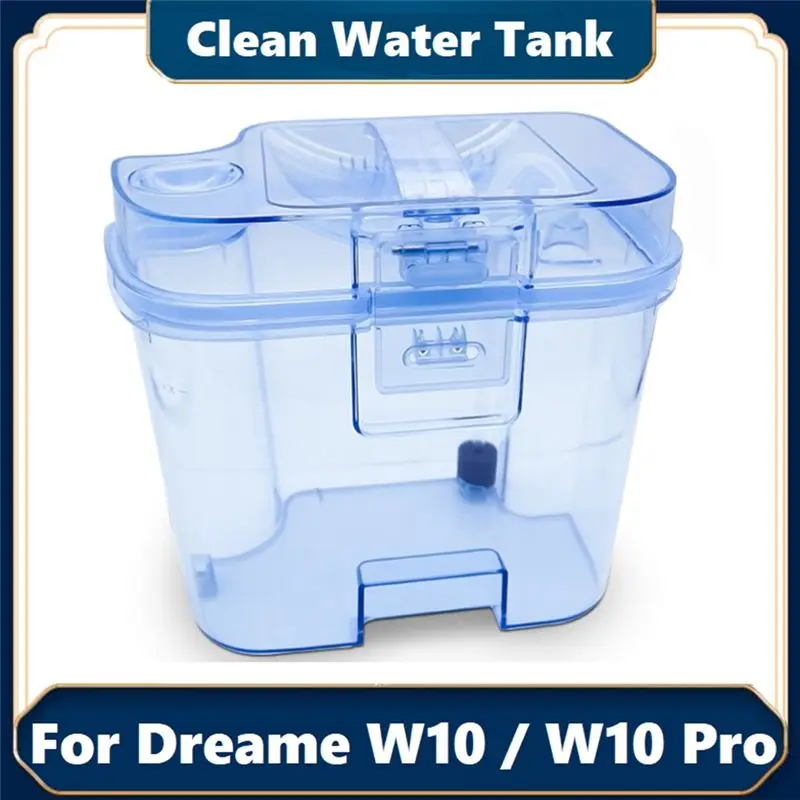 ABJI-Clean Water Tank For Dreame W10 / W10 Pro Robot Vacuum Attachments Water Tank Cleaning Bucket
