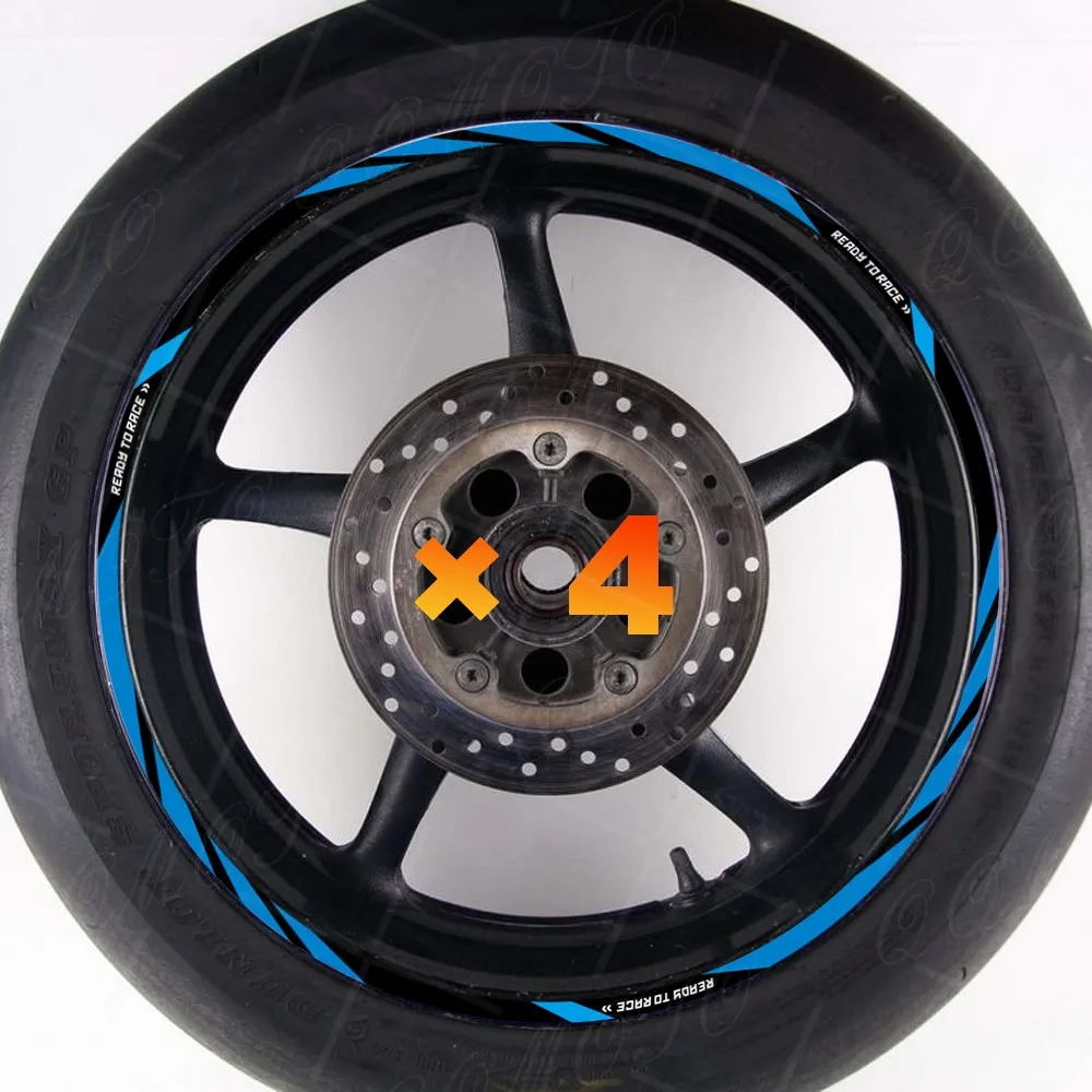 For Duke 390/690/790/890/990/1390 Reflective Motorcycle Wheel Stickers Racing Rim Strips Decals 17\