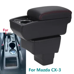 For MAZDA CX-3 Armrest Box Retrofit For Mazda 2 Skyactiv Version cx3 Car Armrest Storage Box Dedicated Interior Car Accessories