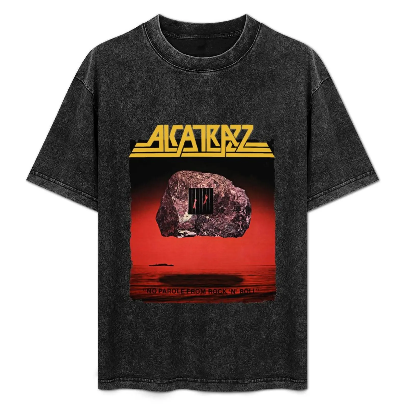 ALCATRAZZ No Parole From Rock 'n' Roll T-Shirt Thanksgiving Day Tee Top
