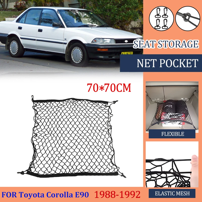 Car Trunk Net For Toyota Corolla E90 Toyota Corolla E90 Sprinter Geo Prizm Holden Nova 1988 1989 1990 1991 1992 Cars Accessories