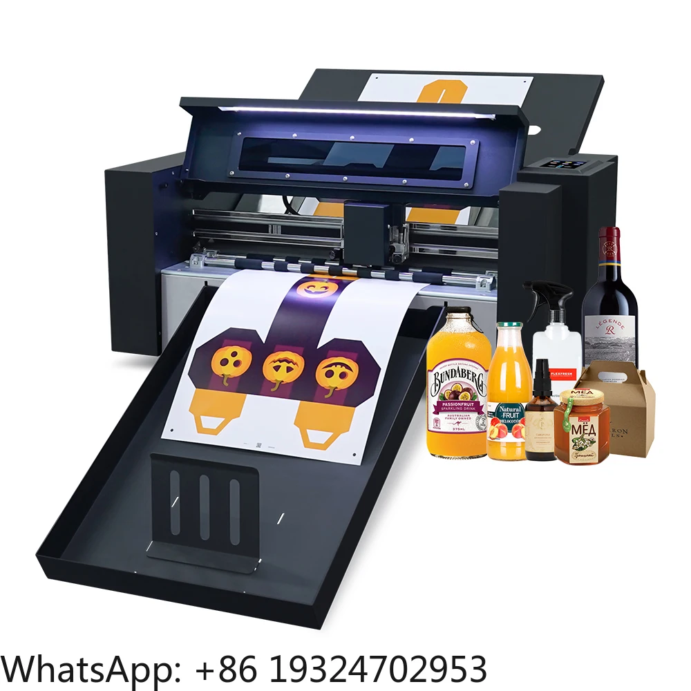 Purcell WiFi Smart Mini Auto Feed Die Cutting Machine Zd350 Ultra Double Head A3+ Cutting Creasing Label Sticker Cutter Plotter