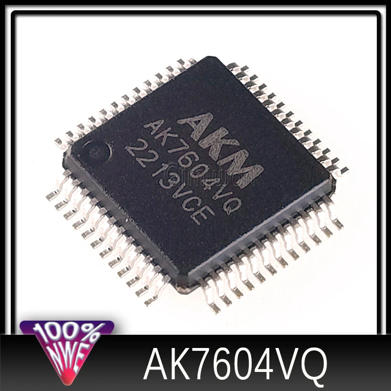 (1piece)100% New AK7604VQ AK4493SEQ AK4137EQ AK4490EQ AK4490REQ AK4118AEQ CS5368-CQZ CS5368-CQZR QFP-48 Chipset
