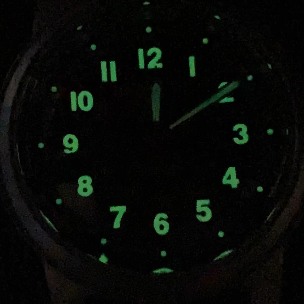 Tandorio 2024 New Fashion Military Sandblast 36mm Double Sapphire 200m Waterpoof NH35A Retro Automatic Men Watches Luminous