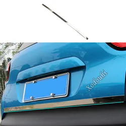 For Renault Captur Kaptur 2015 2016 2017 2018 2019 Cover Stainless Steel Rear Door Bottom Tailgate Frame Plate Trim Lamp Trunk