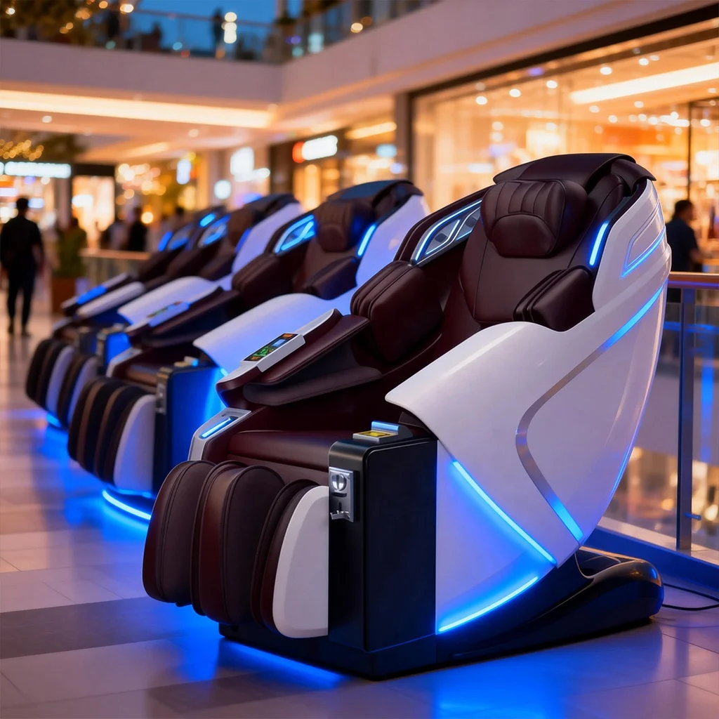 

Коммерческое портативное складное массажное кресло-софа 4D с нулевой гравитацией, работающее на купюрах и монетах, для ухода за телом и массажа ног, класса люкс, многофункциональное