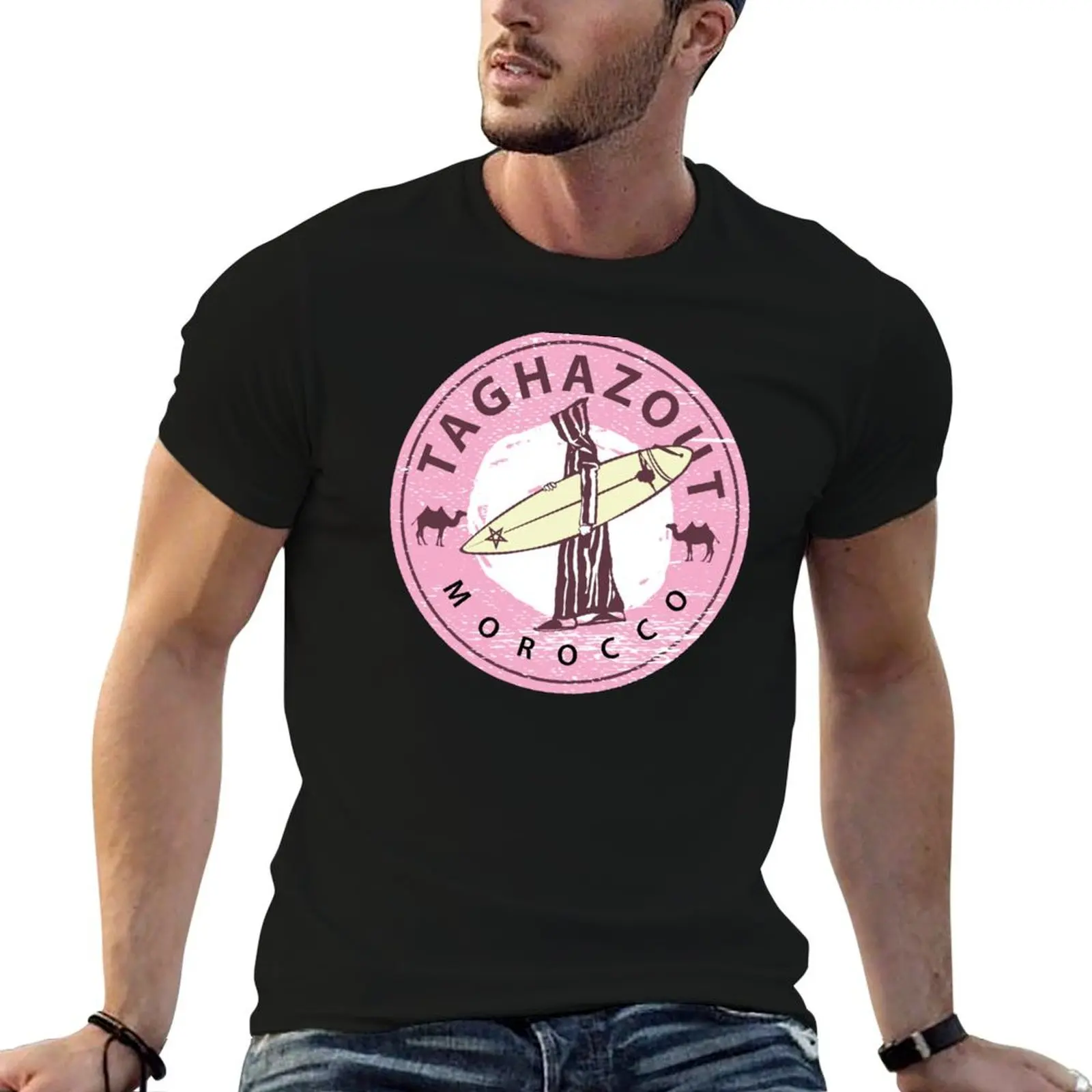 

Taghazout, Morocco T-Shirt anime t shirts for man t shirts for man cotton T-Shirt