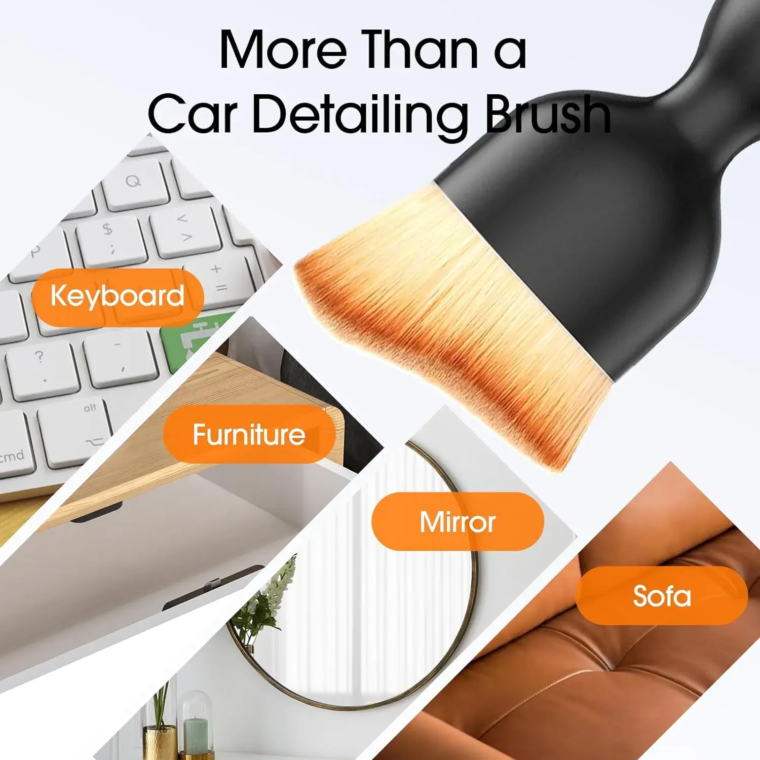 ISGTDRM Soft Brush for Car Interior and Air Vent Cleaning 5