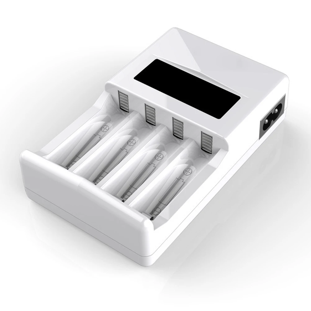 

lcd Rechargeable smart 4 slot