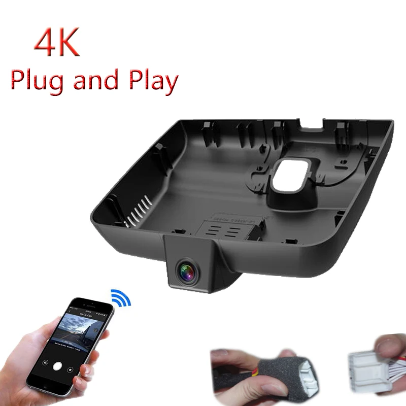 

4K Plug And Play For Roewe I6 MAX 2020 2021 Car Wifi DVR Video Recorder Parking Camera Dash Cam Night Vision FHD 2160P