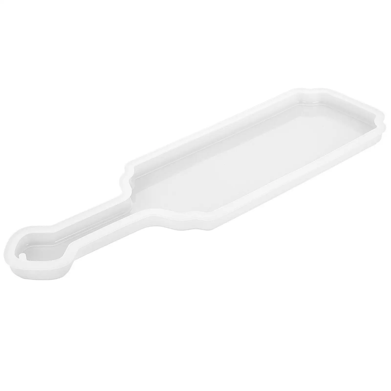 

Silicone Paddle Plate Mold DIY Tray Craft Epoxy Crystal Drop Home Decor Reusable Flexible Jewelry Making Accessories