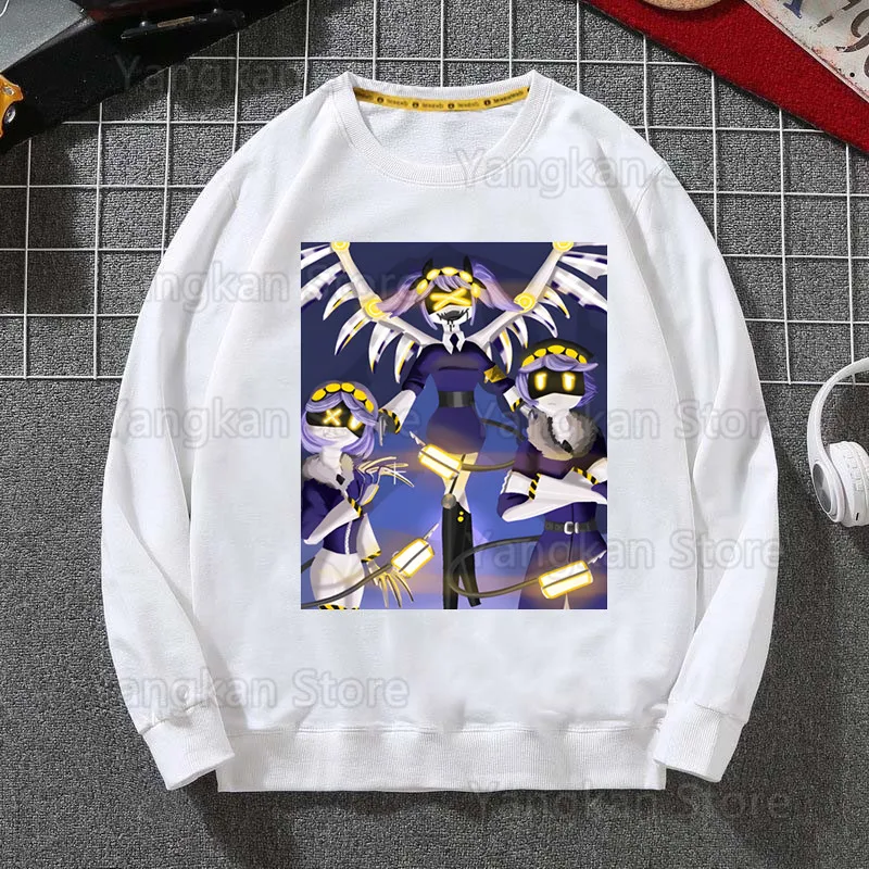 Murder Drones Sweatshirts Men Woman Fashion White color Autumn Winter Hip Hop Hoody Male Brand Casual Tops