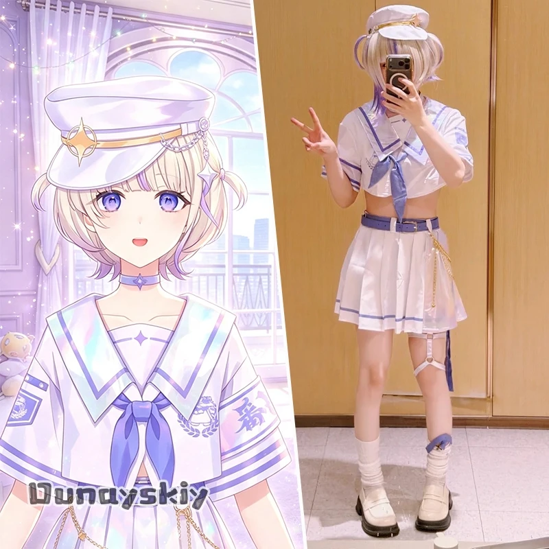 Hololive Vtuber Dreams Todoroki Hajime Cosplay jiakei Dresses Costume Hallowmas Fancy Ball Comicon Adult Woman Game Outfit