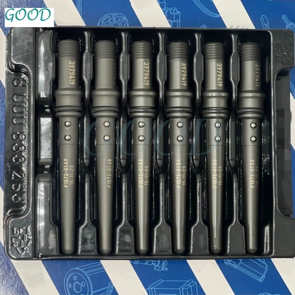 F00RJ01572 Set Of 6 Pieces NEW BOSC-H F00RJ01572 Cummin-s 5.9 High Pressure Fuel Connector Tubes Full