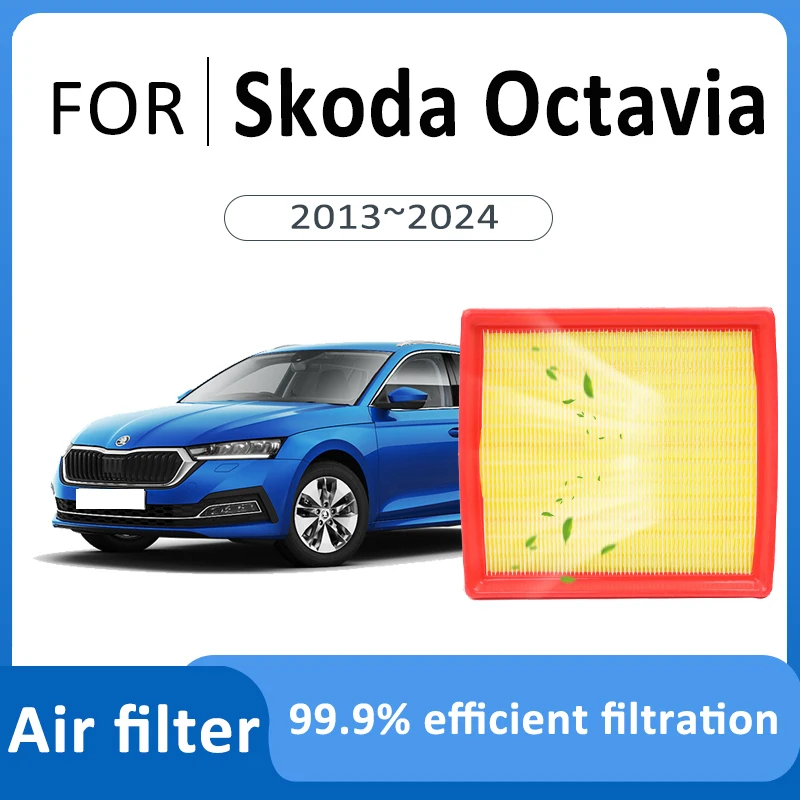 Carbon Air Filter For Skoda Octavia 2013~2024 2020 2021 Car Cab Air Conditioner Filter Replacement Auto Accessories Purify Space