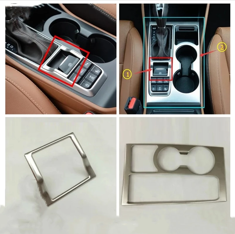 For Hyundai Tucson 2015 2016 2017 2018 LHD Accessories Water Cup Holder Panel Central Control Gear Shift Window Switch Control