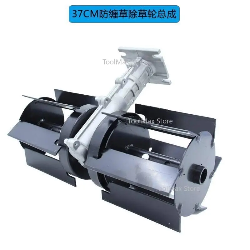 مجموعة عجلة إزالة الأعشاب الضارة بسكين مستقيم، ملحقات جزازة العشب، عجلة إزالة الأعشاب الضارة متعددة الوظائف، حقيبة ظهر صغيرة لممزق التربة لإزالة الأعشاب الضارة