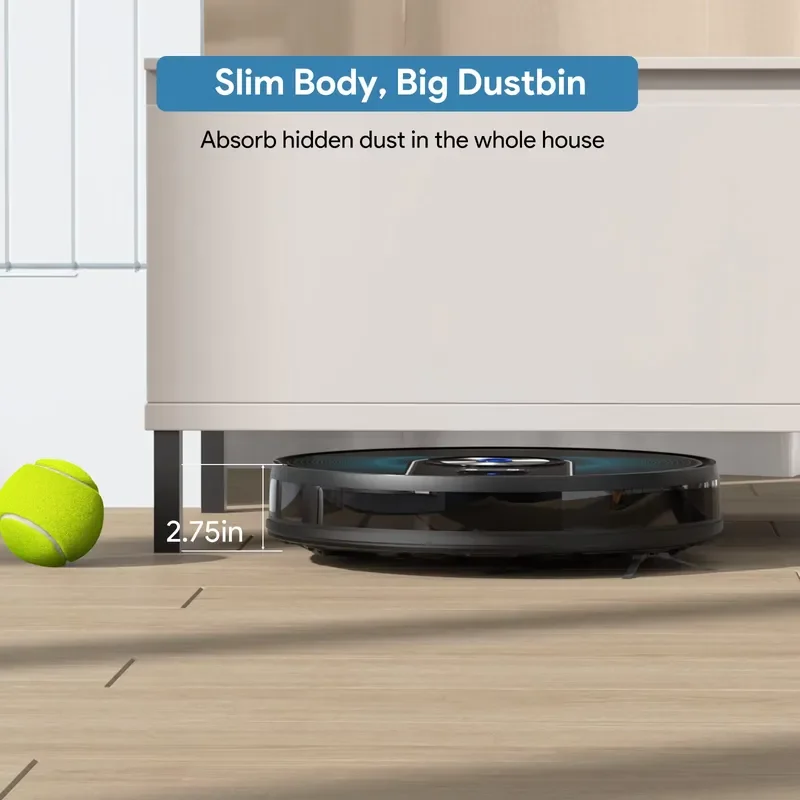 STLF GJ Well-Sell 3000pa Strong Suction Robot Vacuum Cleaner Gyroscope Wet Dry for Hotel Use Battery for Pool