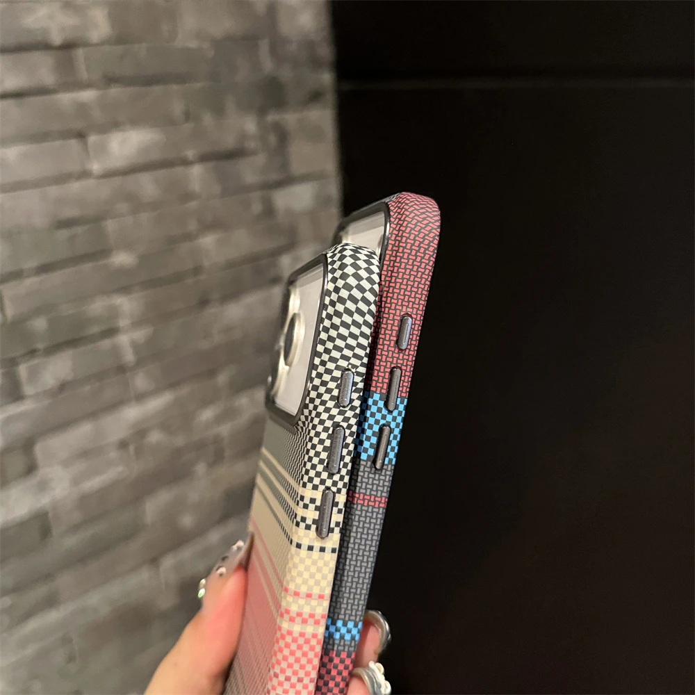 حافظة لهاتف آيفون 17 برو ماكس 16 15 14 Plus 13 12 11 مغناطيسية لهاتف Magsafe الملون #5