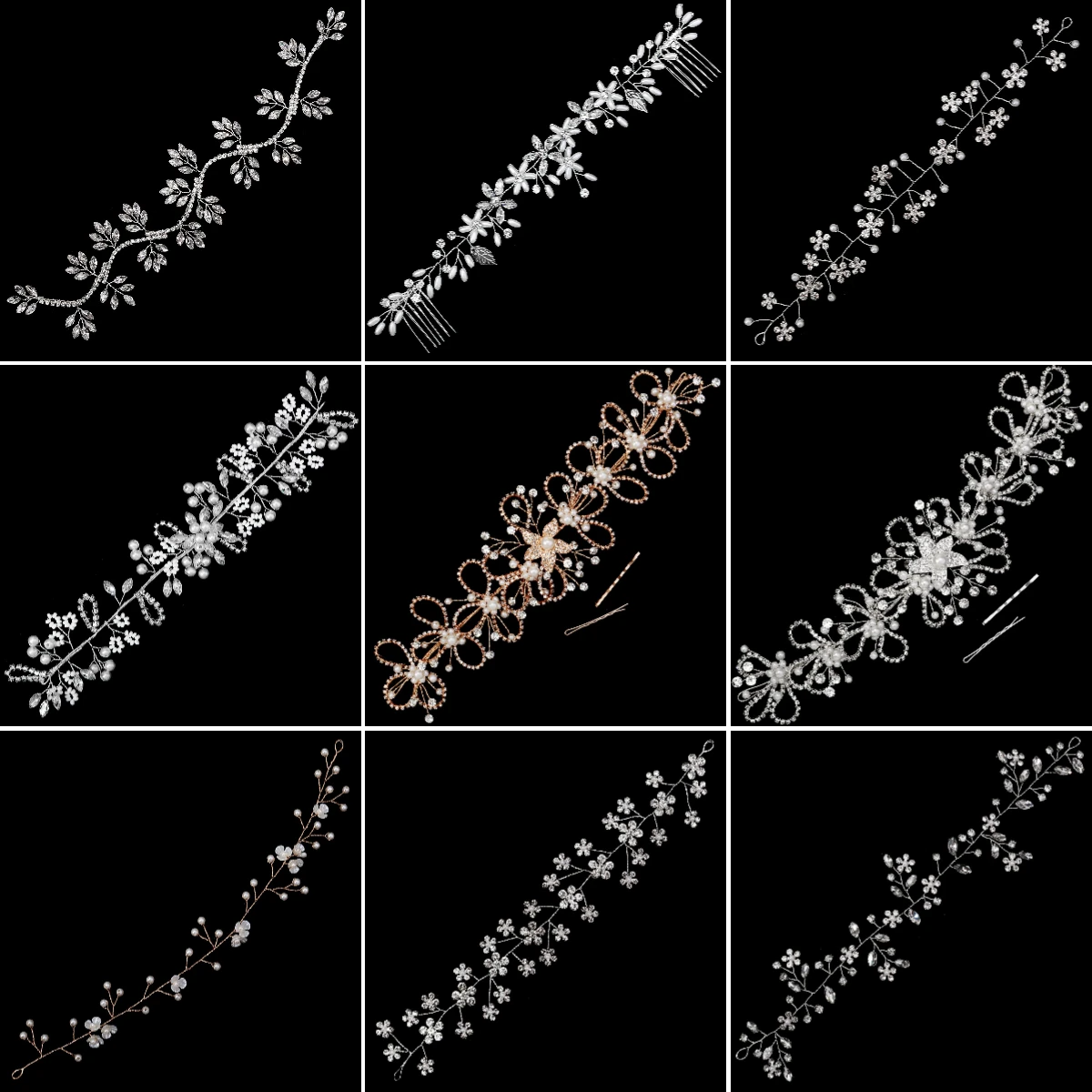 

Роскошный свадебный ободок для волос со стразами и цветами, изысканный жемчужный цветок, модная повязка на голову, тиара для женщин, вечерние ювелирные аксессуары