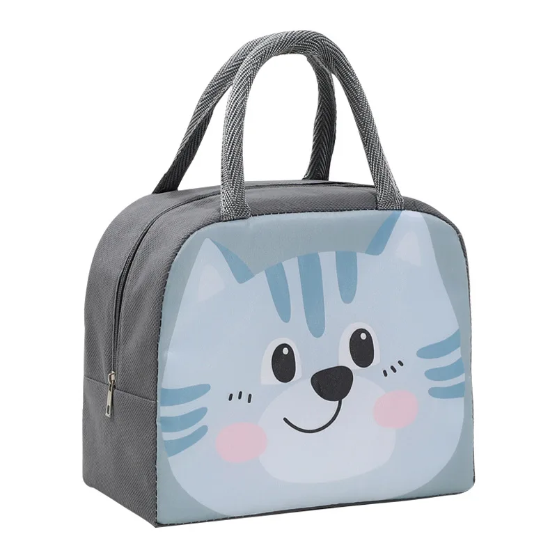 Children Lunch Bag Handheld Cartoon Bento Bags for Girl Cute Thickened Insulation Bag Bento Kids Bag Bolsas Para Niños Сумка 가방