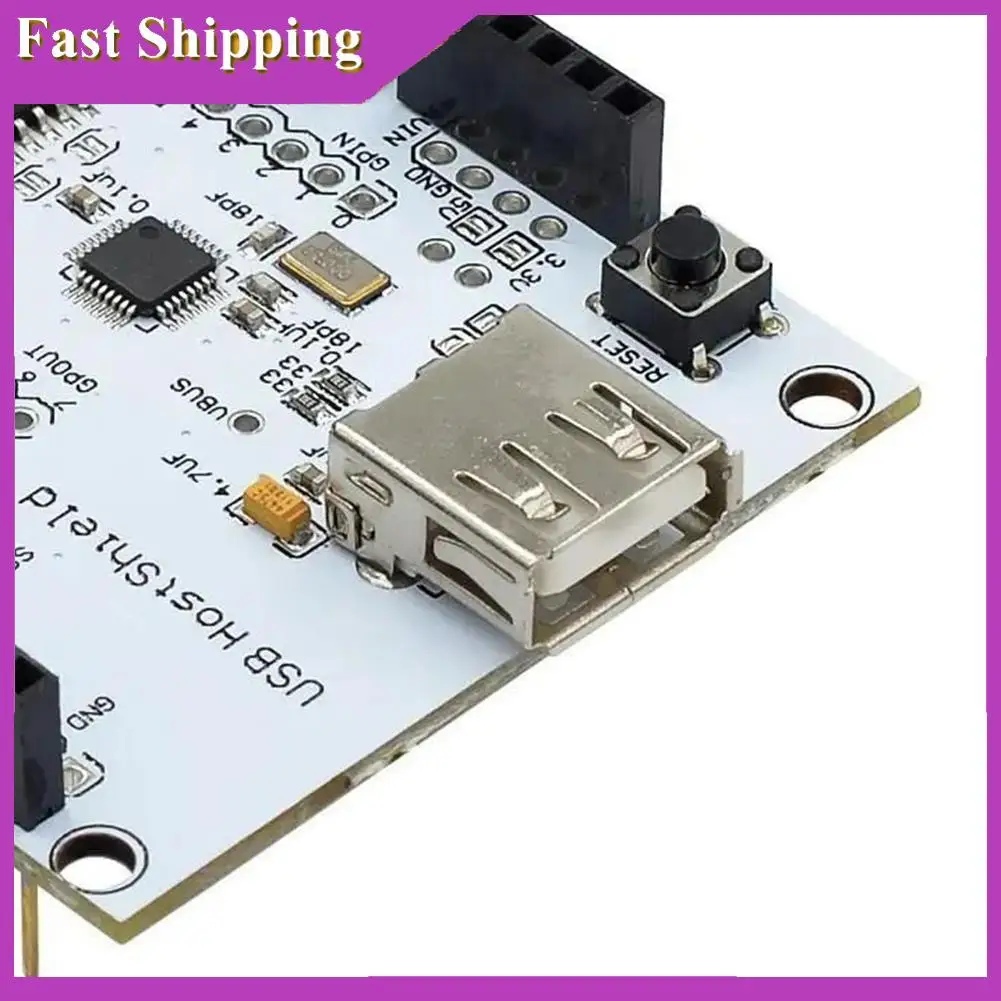 ABRI-MAX3421 USB Host Shield 2.0 For Arduino UNO MEGA ADK Compatible For Android ADK DIY Electronic Module Board, Fine Workmansh