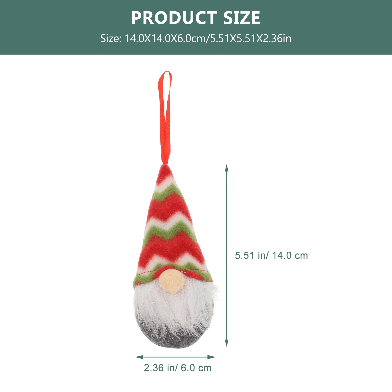 8 قطع من قلادة شجرة عيد الميلاد للعطلات، زينة معلقة على شكل جنوم ساحرة للحفلات الداخلية والخارجية والديكور المنزلي الاحتفالي #5