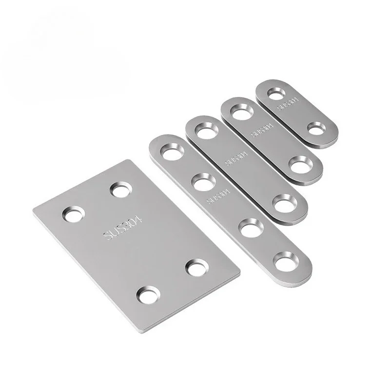 20pcs 304 stainless steel angle bracket, 90-degree right-angle fixer, triangular iron support, hardware for fixed connection