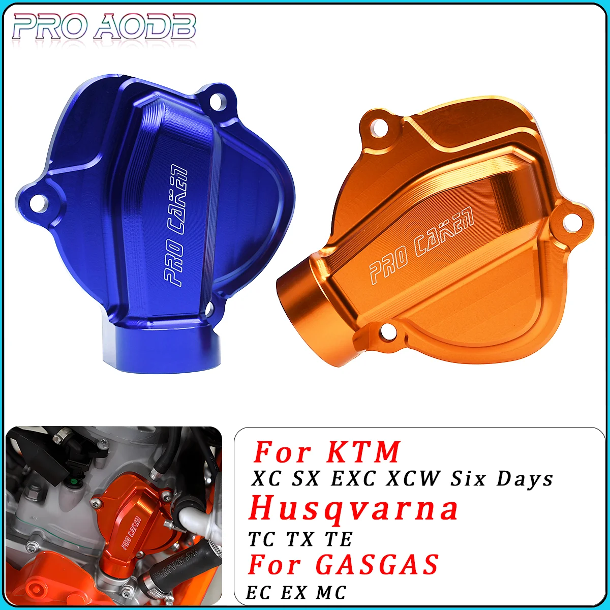 For KTM 250 300 XC SX XC-W EXC Husqvarna TE TC TX 2023 2022 2021 2020 2009-2019 2T Motocross Exhaust Valve Control Cover Right