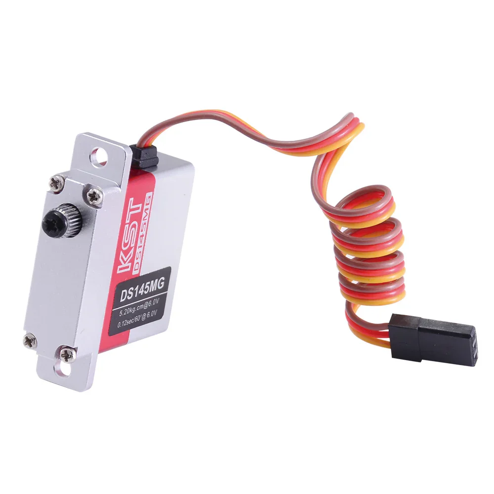 KST DS145MG أجهزة تروس معدنية رقمية 10 مم 5.2Kgf.cm 0.12sec لجناح طائرة شراعية