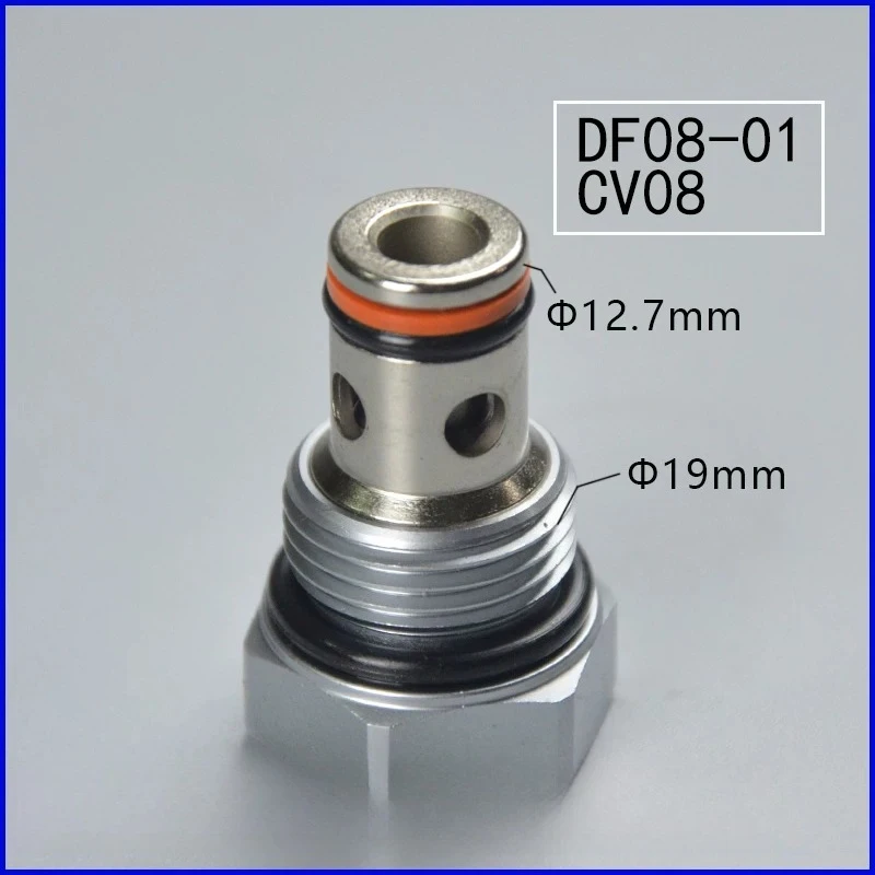 DF08-01 CV08 Thread-in Cartridge Check Valve Hydraulic Pressure Holding Valve