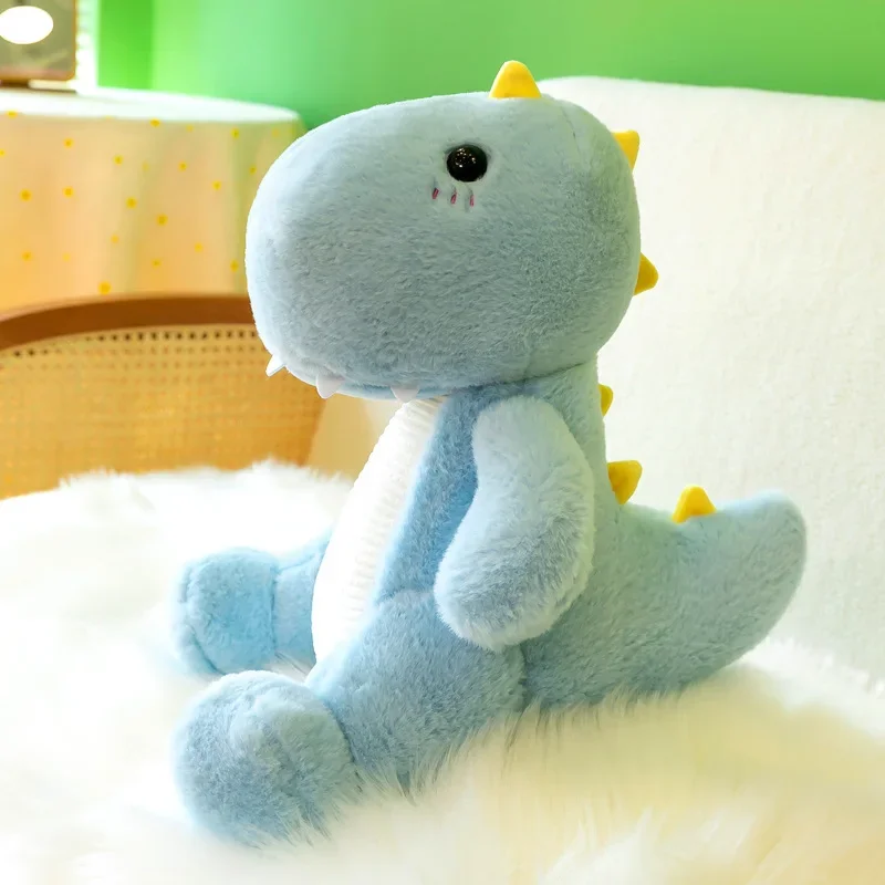 Kawaii tyranno saurus rex dinosaurier große plüsch weiche plüsch spielzeug kissen tier puppe ausgestopfte spielzeug kinder dinosaurier spielzeug geburtstags geschenke