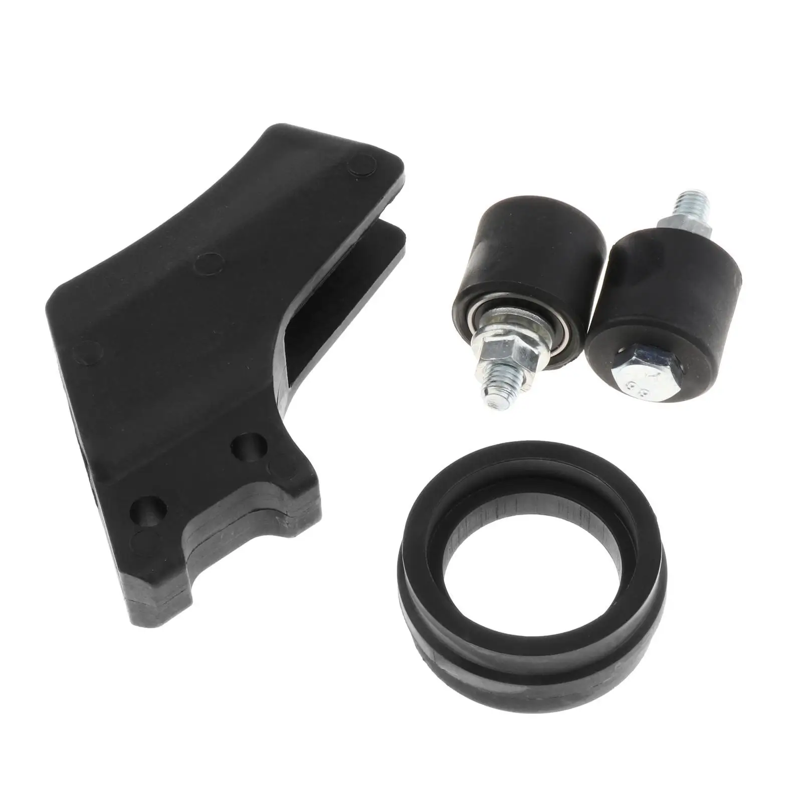 Ensemble de rouleaux coulissants de guidage de chaîne ATV, rouleau de protection de bras oscillant en plastique et fer, accessoires pour Quads Atv pour Yamaha Banshee YFZ350