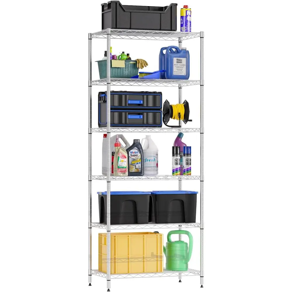 6-Shelf Adjustable …