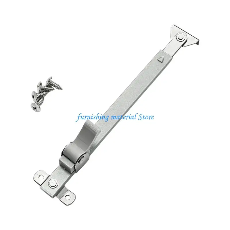 Y5GD Window Stay Support Arm Metal Hold-Open Hardware Telescopic Support Rod Wind Resistant Window Limiter Angles Controller