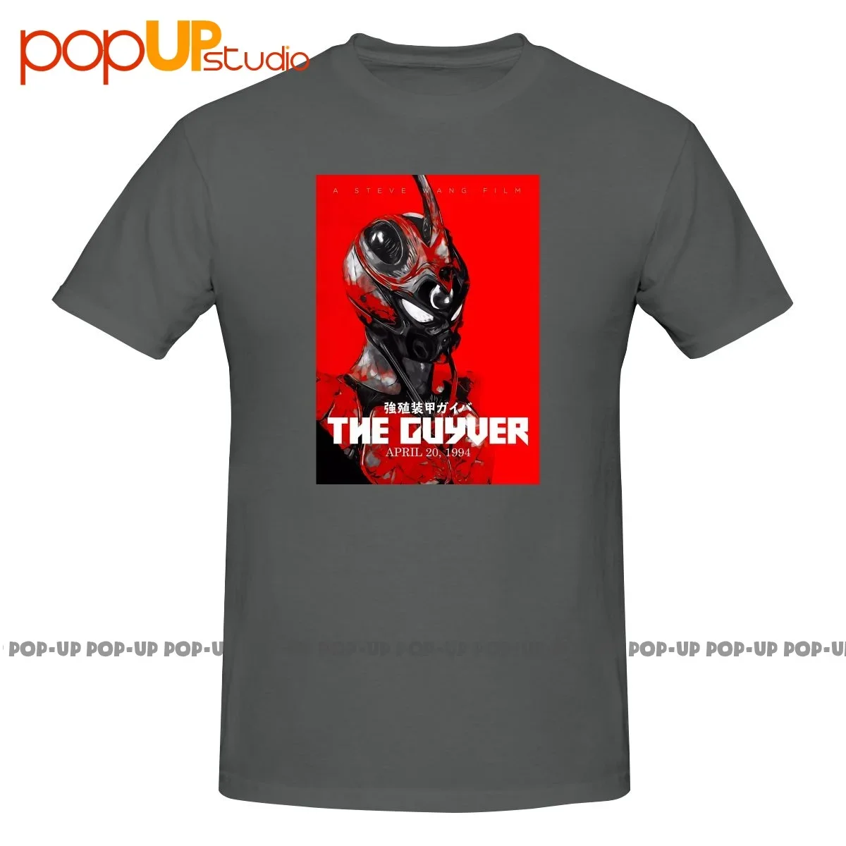 Guyver Out Of Control Anime Dark Hero Shirt T-shirt Tee Top Daily Hip Hop Comfortable