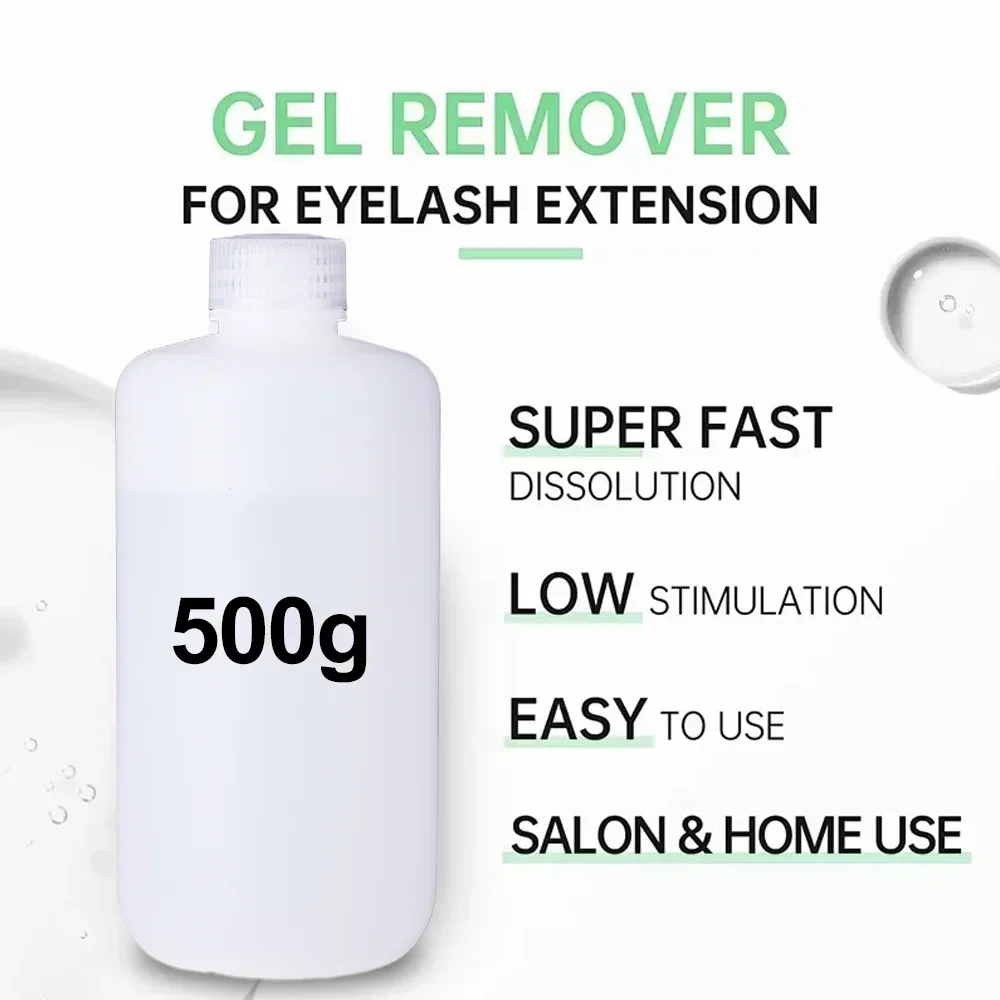 500g Liquid Remover for Eyelash Extensions Quick Removel Liquid Eyelash Glue Remover Makeup Tools Liquid Eyelash Remover