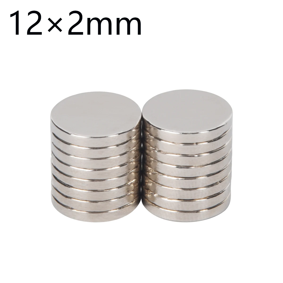 Small Round Rare Earth Magnet Neodymium Refrigerator Magnets Powerful NdFeB Magnetic Sheets for Home, Crafts, Photo, Whiteboard