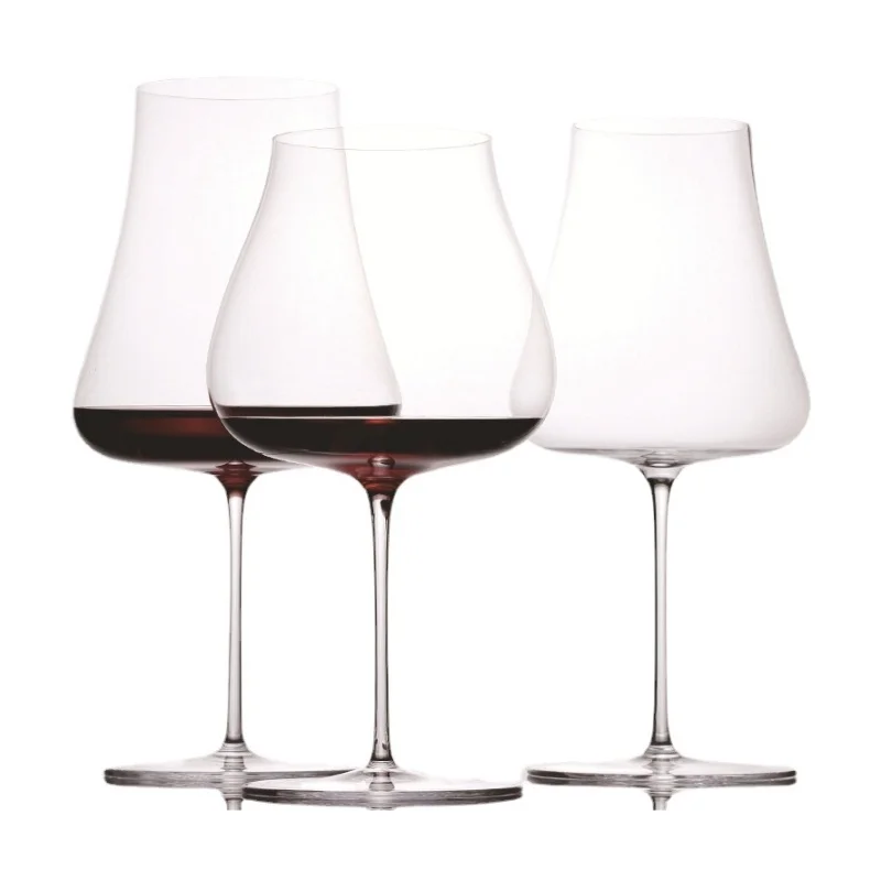 2pcs Super Classic Wine Glass Set 300-700ml Crystal Glass Handmade Goblet Light Luxury Champagne Red Wine Tasting Level Cup