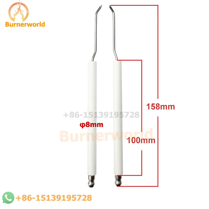 Burner Ignition Electrode K10K/CX10A igniter for industrial burner ceramic electrode