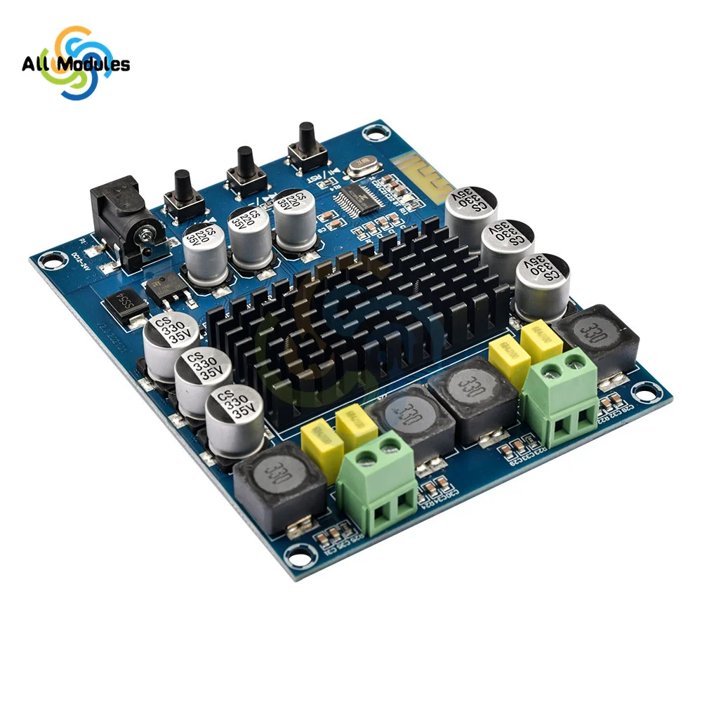 TPA3116D2 TPA3116 120W+120W 2*120W 120W Bluetooth 4.0 Dual Channel Stereo Digital Audio Power Amplifier Board Acrylic Case Shell