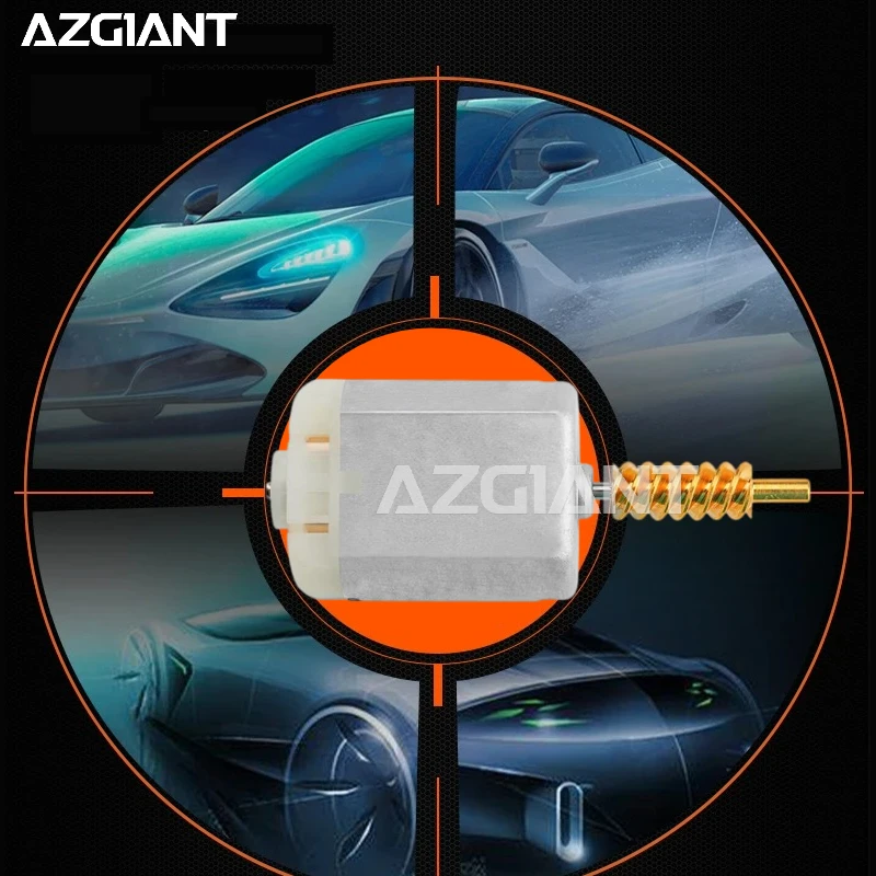 AZGIANT Car Door Lock Actuator Motor Engine for Renault Koleos Alaskan Kadjar Scenic IV Grand Scenic Auto Sale High Torque DIY