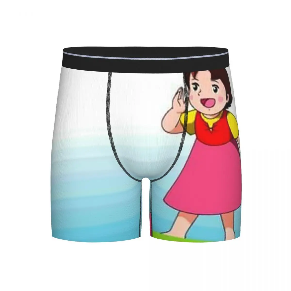 

Long Boxer Underpants Shorts Heidi Panties Men's Breathable Underwear for Homme Man Boyfriend Gifts